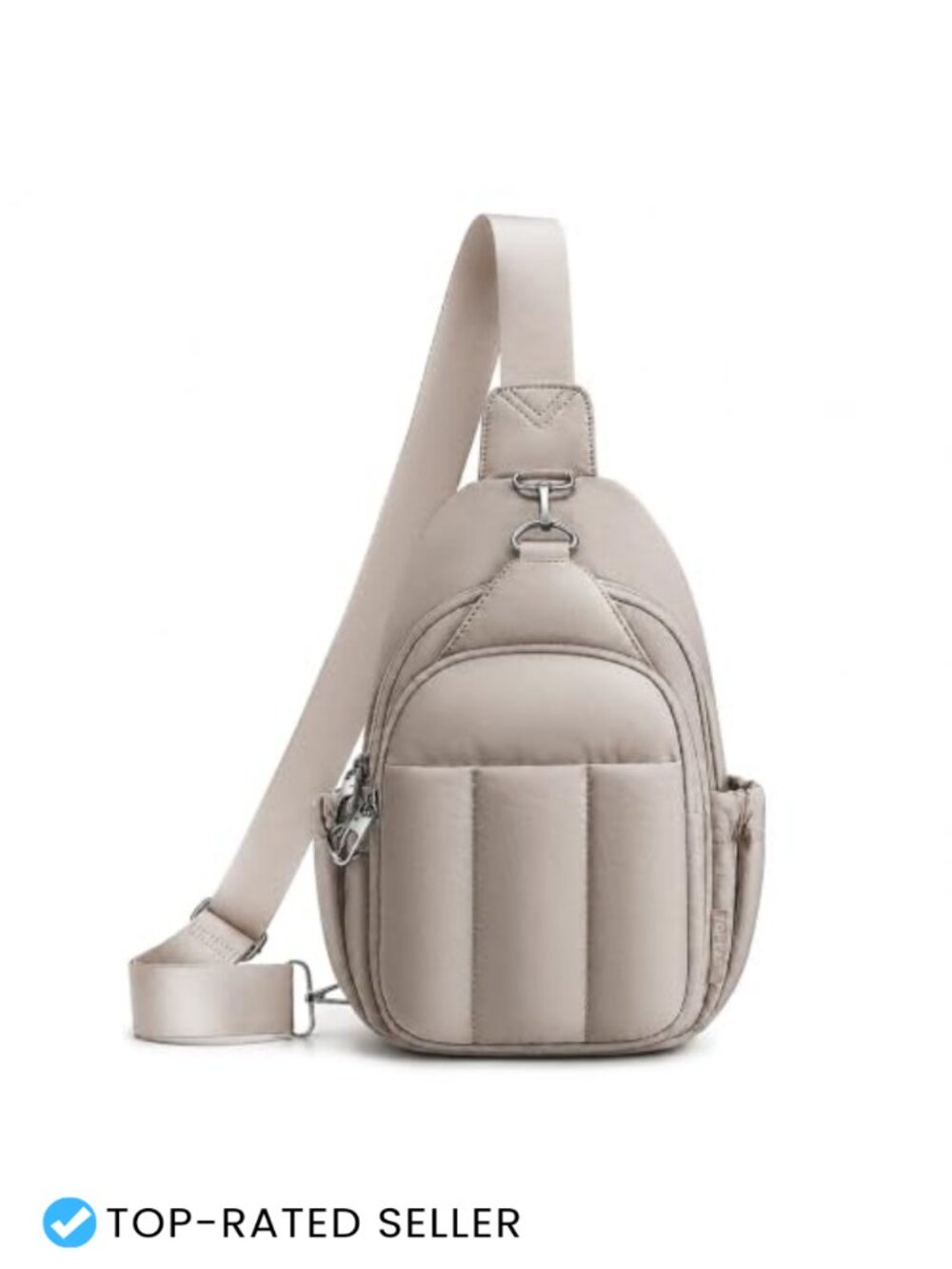 TOPEAST Anti-Theft Crossbody Sling Bag RFID Blocking Puffer Travel Purse